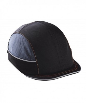 Skullerz 8950 Safety Bump Cap- Micro Brim- Black - Black - C811M0CKGYN