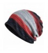 Jemis Womens Cotton Chemo Hat Beanie Scarf - Beanie Cap Bandana For Cancer - Black Gray Red - CU18799RL5K