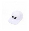 EXO kpop hat album overdose new logo wolf embroidery word hiphop cap snapback - white - CV11KSZN7H7