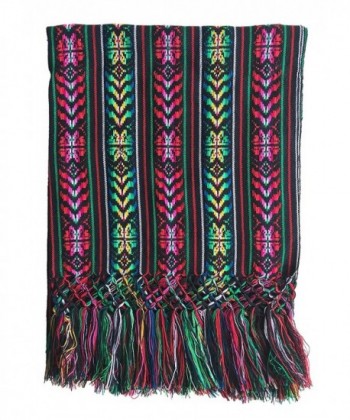 Mexican Handmade Colorful Rebozo Shawl