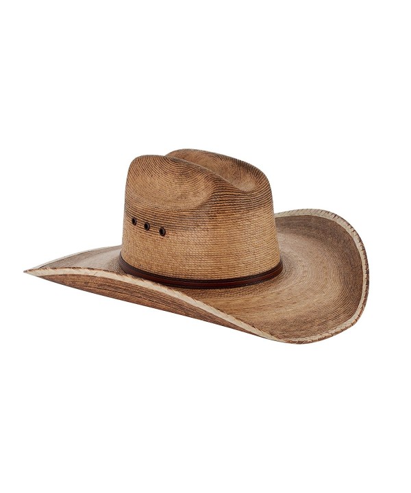 Western Cattleman Straw Cowboy Hat For Men - CK12DVTVIZJ