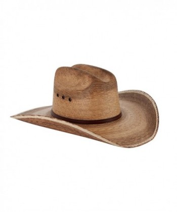 Western Cattleman Straw Cowboy Hat For Men - CK12DVTVIZJ