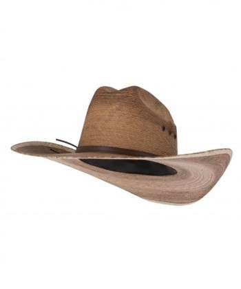 Western Cattleman Straw Cowboy Hat
