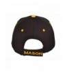 SNAPKING Black Masonic Baseball Snapking in Men's Baseball Caps