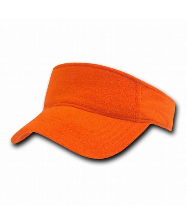 Decky Orgianl Terry Visors - Adjustable - Lt. Orange - - CK119Q4Q3MR