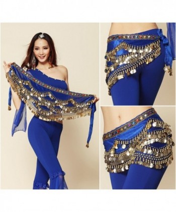 Pilot trade Womens Triangular Belly Dancing in Fashion Scarves