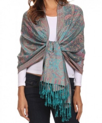 Sakkas CHS1611 colorful allover Pashmina in Wraps & Pashminas