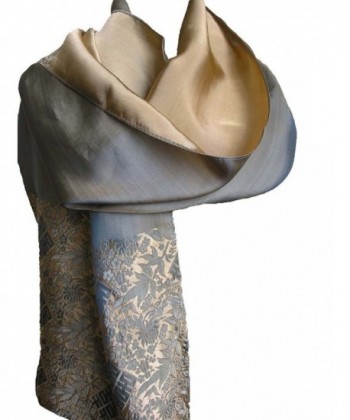 SPECIAL SALE!!! Fandori Silk Scarf with Contrasting Color - One Size - CT1143O2WAL