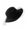 Winter Netting Overlay Fedora Hat