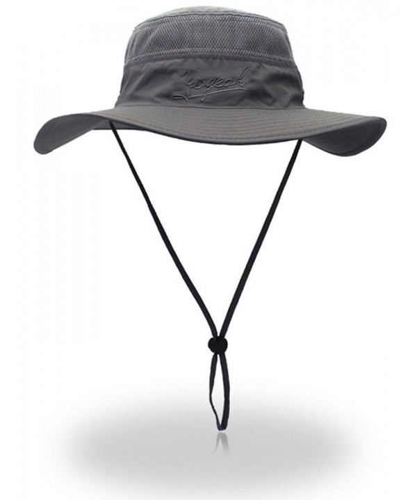 Outdoor Sun Protection Hat Wide Brim Bucket Hats UV Protection Boonie ...