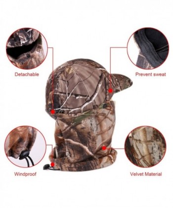 Evaliana Camouflage Balaclava Hunting Thermal in Men's Balaclavas