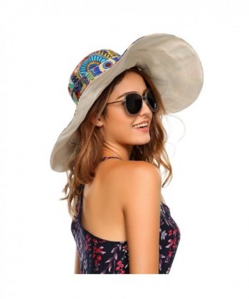 Zeagoo Womens Floppy Travel Beach in Women's Sun Hats