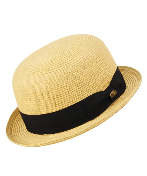 Summer Bowler Hat - NATRUAL - CB12GXQBASB