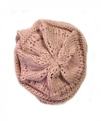 Allydrew Knitted Infinity Slouchy Beanie in Fashion Scarves