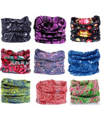 Headscarves Seamless Bandanas Headband Resistance - Paisley Scroll - CR12ES1ZYOF