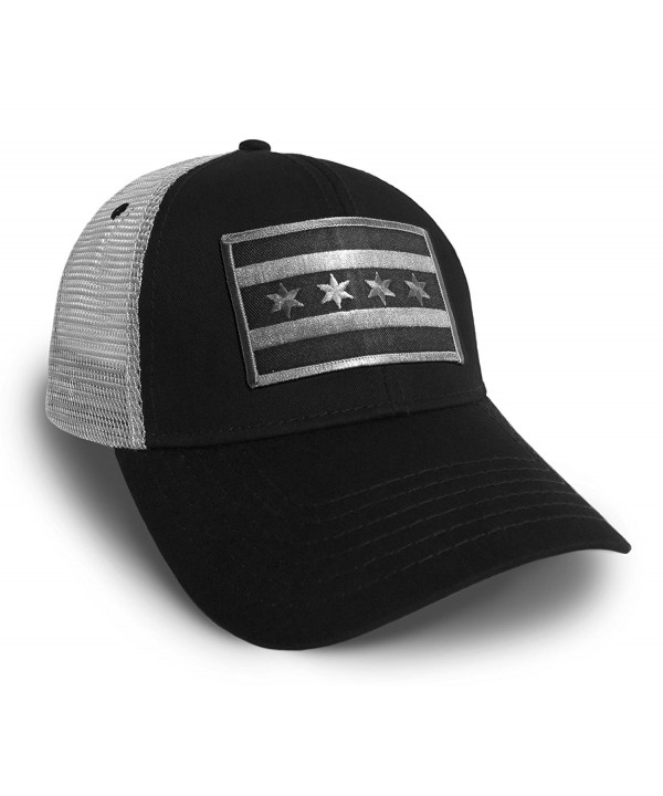 Strange Cargo Chicago Flag Black and Grey Baseball Cap Hat - CW12OCS3039