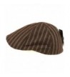 Wool Pinstripe Panel Duck Hat