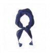 Women's Bandanas Neckerchief Scarf with Tassels. - Navy - CO182SXH9HC