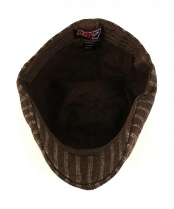 Wool Pinstripe Panel Duck Hat in Men's Newsboy Caps