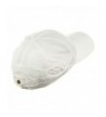 MG Zippered Flap Caps White OSFM in Men's Sun Hats