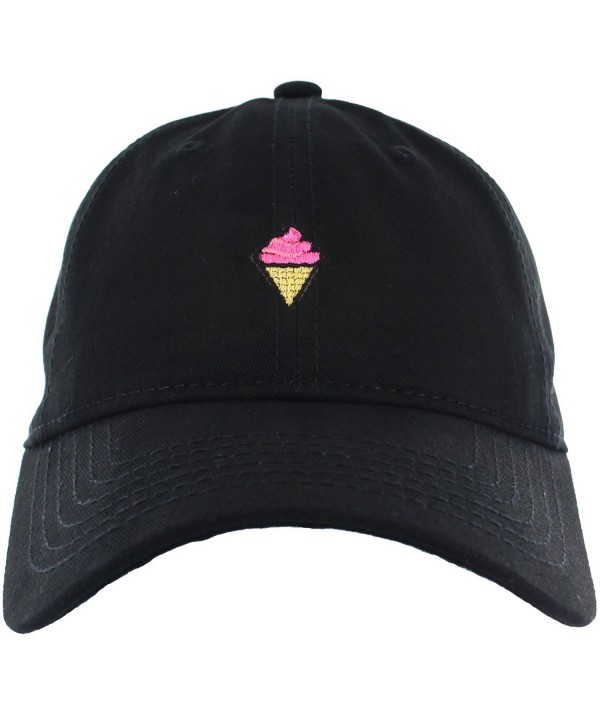 Ice Cream Dad Hat Embroidered - .Deep Black - CN17AAL4AGX