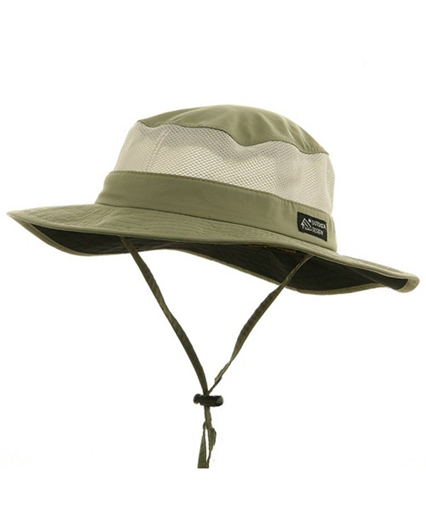 UPF 50+ Explorer Mesh Outdoor Hat Khaki CX114F3AHSJ