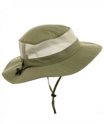 UPF 50+ Explorer Mesh Outdoor Hat Khaki CX114F3AHSJ