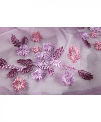 STORY SHANGHAI Mulberry Embroidery Valentines in Cold Weather Scarves & Wraps