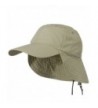 UV 50+ Outdoor Talson UV Flap Cap - Khaki - CG11918I9AL