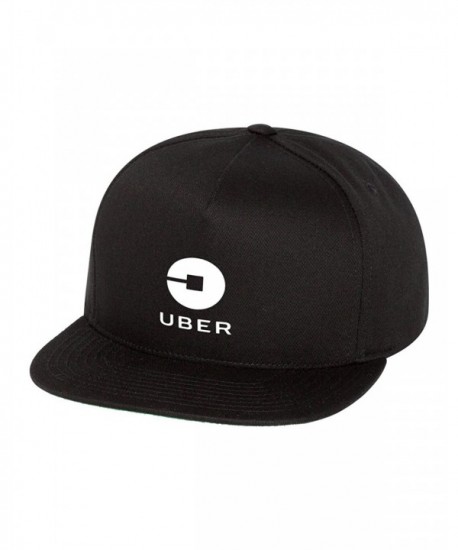 Uber Driver New Logo Snapback Hat Cap Adjustable New - Black - C1187GLG3L8