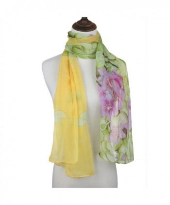 ChikaMika Scarves Floral Shawls Fashion