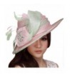 Junes Young Sinamay Summer Feather in Women's Sun Hats