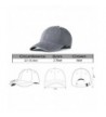 Edoneery Cotton Adjustable Profile Baseball in Men's Baseball Caps