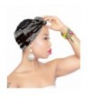 Urban Ladies HeadBands- Head Wrap & Scarf in Small & Medium (Girls & Teen Age) - Md-black-silver - CJ1807W89C8