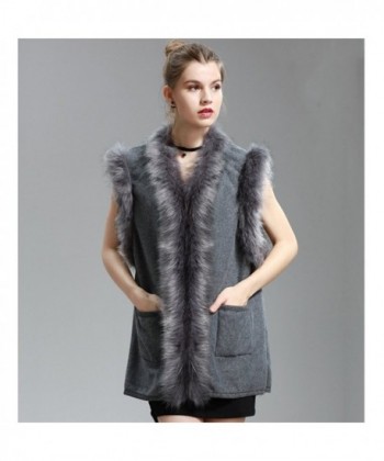 Wool Vest Jacket Women HOMEYEAH