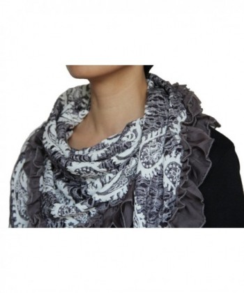 Seamaidmm Fashion Paisley Pattern Triangle in Fashion Scarves