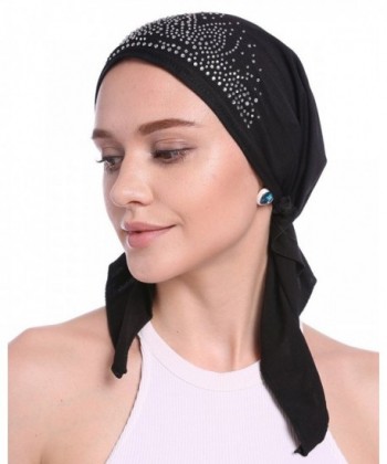 YI HENG MEI Rhinestones Coffee in Women's Skullies & Beanies