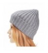 Unisex Winter Ribbed Beanie Comfort in Men's Skullies & Beanies