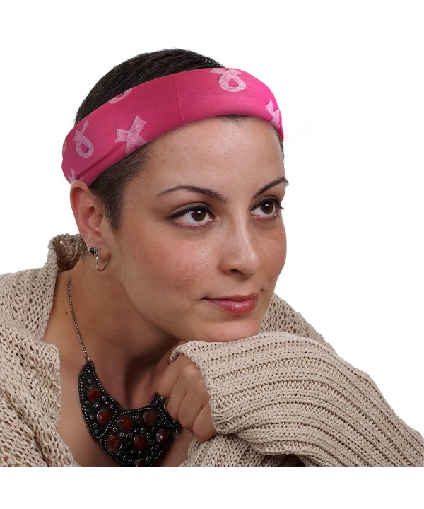 Born to Nurture - Women's Chemo Infinity Fashion Scarf - Pink - C2126E51MI5