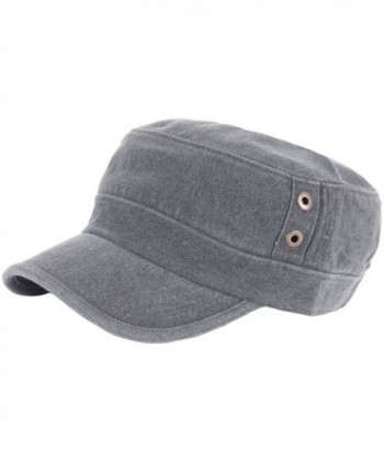 RaOn A107 Camoflage Pattern Combat Sexy Camo Cotton Club Army Cap Cadet Military Hat - Gray - CH12FFBKSTN