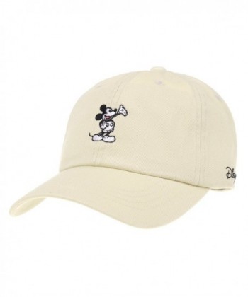 WITHMOONS Baseball Cartoon Embroidery Ballcap - Beige - C212F14MAXF