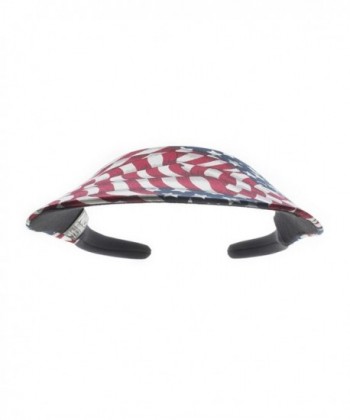 No Headache American Flag Visor