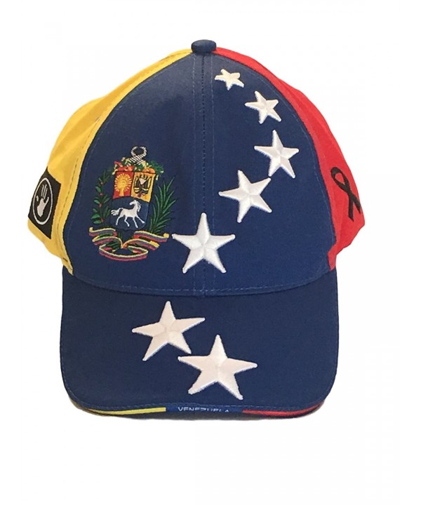 7 Stars Hat Venezuela Flag Estudiantes Heroes 7 Estrellas Bandera de Venezuela - CX184QOCI3N