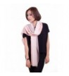 28'' x 78'' Australian Wool Scarf For Womens Long Shawl Wrap Pashmina For Dress - Kacheek Powder - C5128S9NHV5