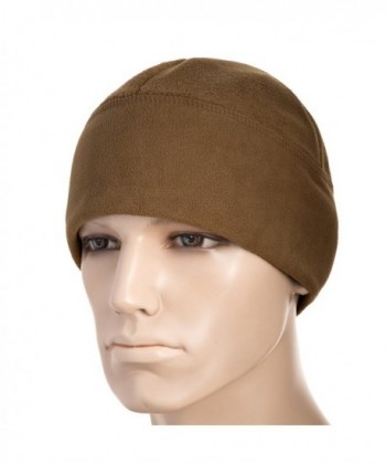 M-Tac Winter Hat Windproof Fleece 380 Mens Watch Cap Military Skull Cap Beanie - Coyote Brown - CQ189UQGSW2