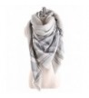 Women's Cashmere Scarf with Square Pattern - Plaid 13 - CW11PR2HM4P