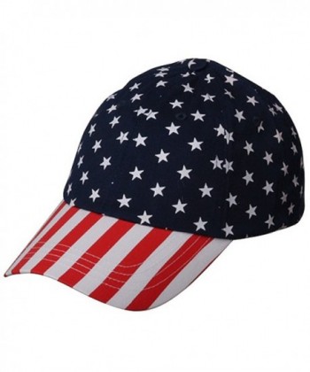 Flag Caps-Navy Red Pinstripe - CK111743ULB