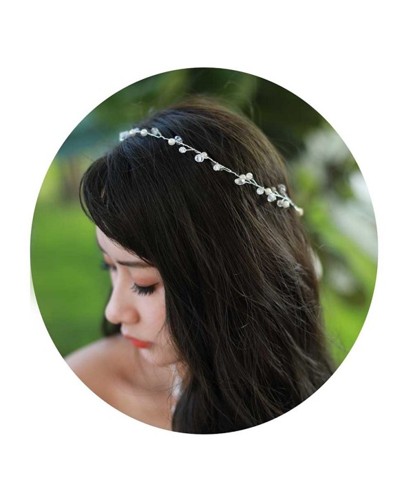Missgrace Crystal Headband Wedding Accessories - CD12N7BSEVF