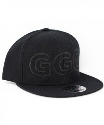 BLACK FLAT PANEL STYLE SNAPBACK