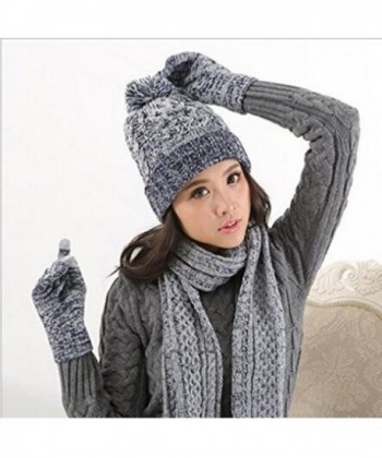 Genius_Baby Womens Winter Gloves Beanie in Cold Weather Scarves & Wraps